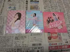 布袋百椛 AKB48 好きish 繋がる! L版サイズ os盤生写真 ステッカー