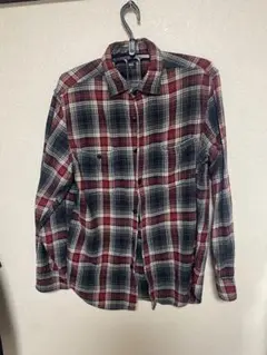 UNIQLO チェック柄 長袖シャツ Mサイズ