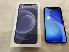 箱ケーブル付Apple iPhone 12 64GB ブラック 本体