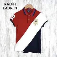 m*様 ラルフローレン ナンバリング エンブレム 刺繍 スリーカラー 半袖 ポロ