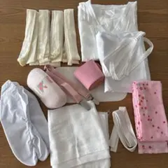 振袖　着付け小物セット ピンク ホワイト　14点セット