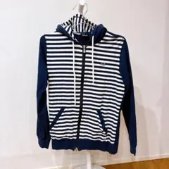 FRED PERRY ストライプパーカー M
