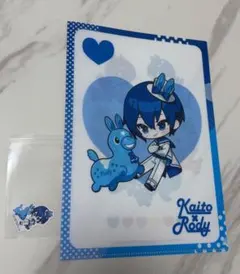 タイトーくじ 初音ミク×RODY J賞 クリアファイル ステッカー KAITO