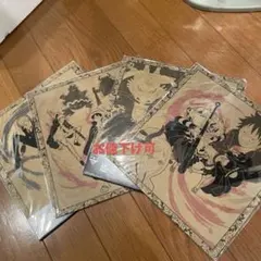 ワンピース 一番くじ E賞 色紙4枚 傷モノ値引き可能