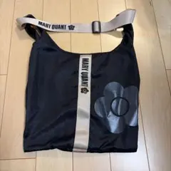 MARY QUANT エコバッグ ポーチ付き ブラック