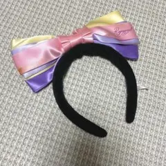 ディズニー ラプンツェル カチューシャ リボン