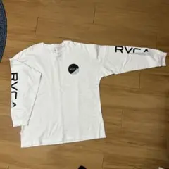 RVCA ホワイト ロングスリーブ Tシャツ