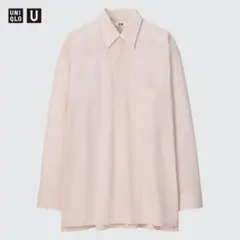 UNIQLO U オーバーサイズ ストライプシャツ L