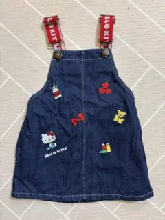 ハローキティ ジャンバースカート 90サイズ