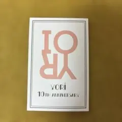 yori レディース　10周年ステッカー　シール