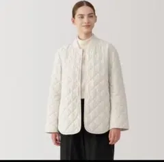 極美品　　無印良品　洗える中綿キルティングジャケットサイズ　S