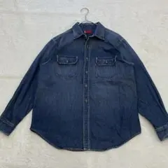 希少サイズ】リーバイス ブラックデニムシャツ ハルキの古着 - メルカリ