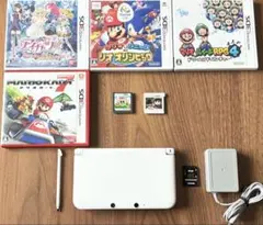 Nintendo 3DS LL ホワイト＋カセット付き