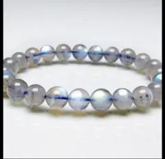 天然石　ラブラドライト ブレスレット　8ミリ珠　16センチ