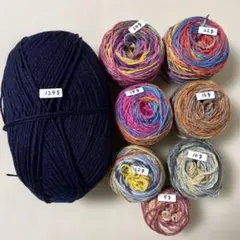 6-plyソックヤーン・８色約231g