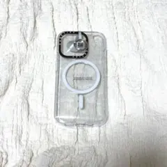 CASETiFY／クリアケース／マグネット対応／iPhone15Pro