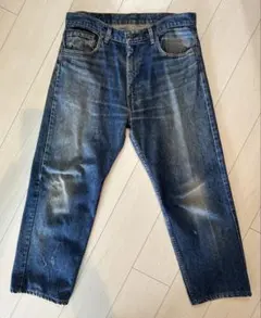 USA製Levi's 505 ヒゲ落ち　表記W36×L29 オリジナルレングス