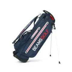 BEAMS GOLF スタンド キャディバッグ 3 ネイビー 定価48,400円 - メルカリ