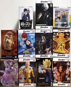プライズフィギュアまとめ売り ゾロ、モモン、ぬーべー、ナルト刃牙