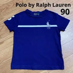 6) ポロ バイ ラルフローレン 90 Tシャツ 紺色のサムネイル