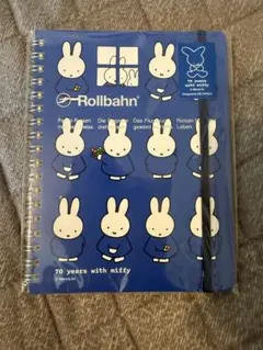 【土日限定価格】 Rollbahn ミッフィー 70周年ノート A5