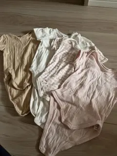 H&M、futafutaベビー肌着セット 4枚　6-9ヶ月　70