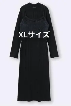 GU ピースビスチェセットワンピース