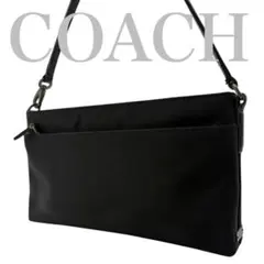 【美品】COACH コーチ ワンハンドバッグ アクセサリーポーチフォーマル808