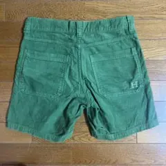 ハリウッドランチマーケット コーデュロイ ショートパンツ グリーンのサムネイル