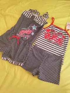 新品！ヒロミチナカノ水着3点セット140