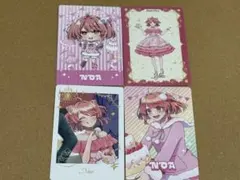 カラフルピーチ トレカ トレーディングカード のあ 4種