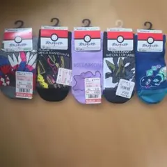 ポケモン靴下5足セット19～24cm