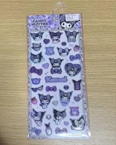 サンリオ クロミ キャンディーグリッターステッカー 豹柄 シール