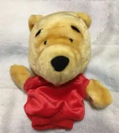 ディズニー　プーさんパペット　ぬいぐるみ