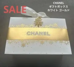 ❤️早い者勝ち❤️CHANEL ギフトボックス ホワイト ゴールドチャーム付