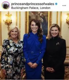 キャサリン姫着用セルフポートレートワンピース