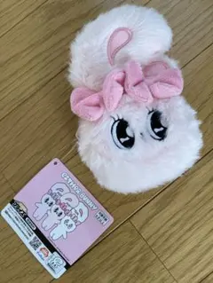 エスターバニー＊クリップ付きふわふわフェイスミニポーチ