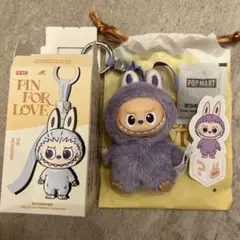 ラブブPOP MART PIN FOR LOVE イニシャル？
