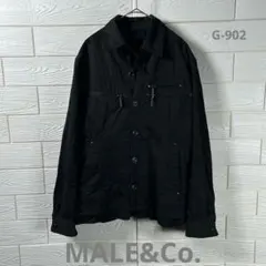 【MALE&Co.】★ジャケット★黒★メンズ★(L)★オシャレ