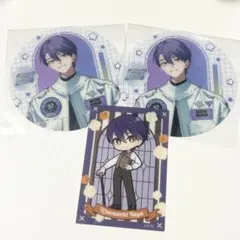 ろふまお 4周年コースター にじさんじポップコーン 剣持刀也