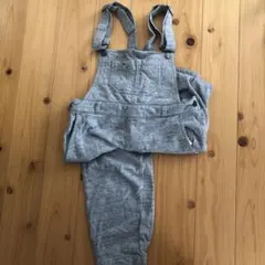 グレー サロペット