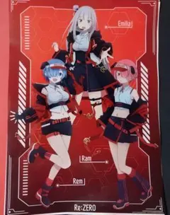 アニメポスター　レム　B2ポスター　クリアポスター