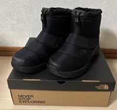 ⭐️極美品⭐️ノースフェイス ヌプシ スノーブーツ ブーティ 24㎝ 黒 THE NORTH FACE（ザ ノースフェイス） レディース ヌプシブーティ