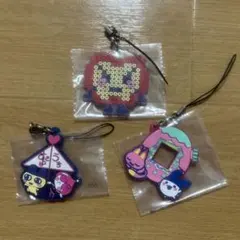 たまごっち一番くじ F賞￼￼きらきらラバーチャーム3点セット