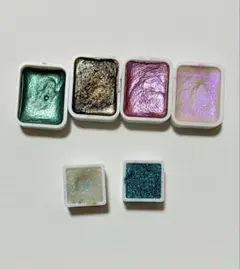 ダイソー　水彩ネイルパレット　セリア　ネイル用水彩パレット