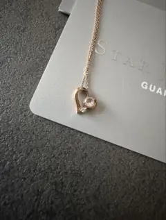 star jewelry ハートムーンネックレス k10のサムネイル