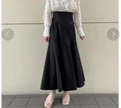 snidel バリエロングスカート　ブラック　サイズ1