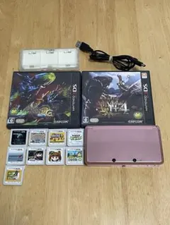【美品・ソフト付き】ニンテンドー3DS 本体 ミスティピンク