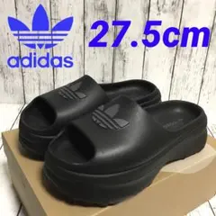 ✨美品✨ adidas 厚底サンダル ブラック　27.5cmのサムネイル