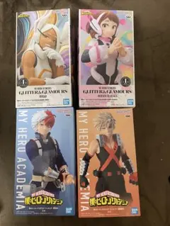 僕のヒーローアカデミア フィギュア　４点セット　爆豪勝己　 轟焦凍